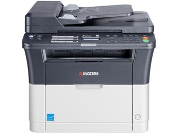 Kyocera ECOSYS FS-1025MFP Multi-Function Monochrome Laser Printer (Black, White)